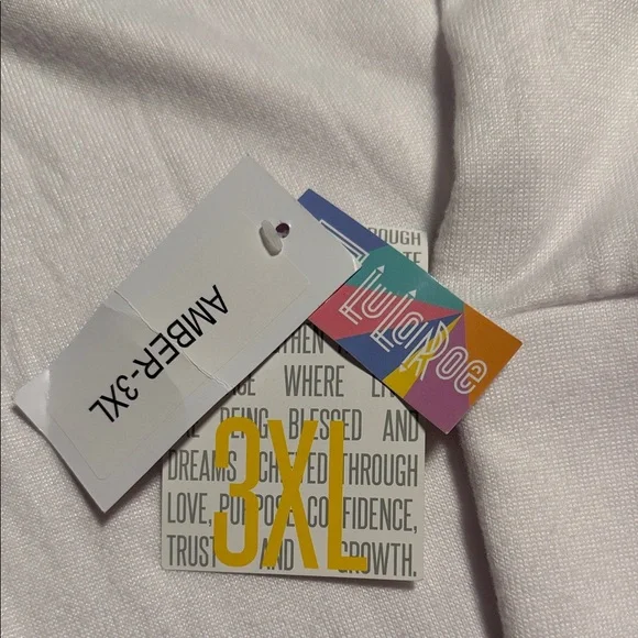 LuLaRoe white Hoodie Sweater - Picture 2 of 2